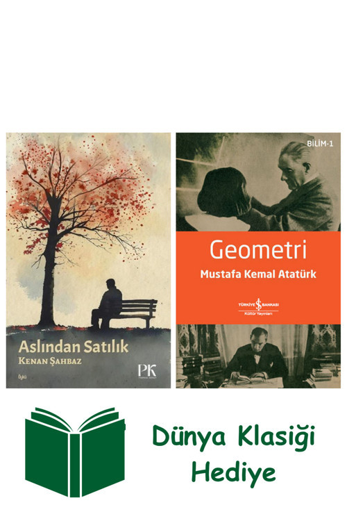 İş Bankası Kültür Yayınları Aslından Satılık + Geometri + Dünya Klasiği Hediye