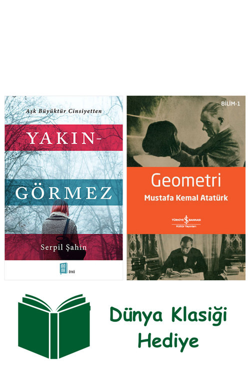 İş Bankası Kültür Yayınları Yakın-Görmez + Geometri + Dünya Klasiği Hediye