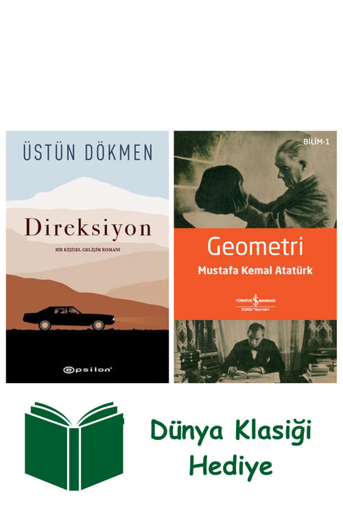 İş Bankası Kültür Yayınları Direksiyon + Geometri + Dünya Klasiği Hediye