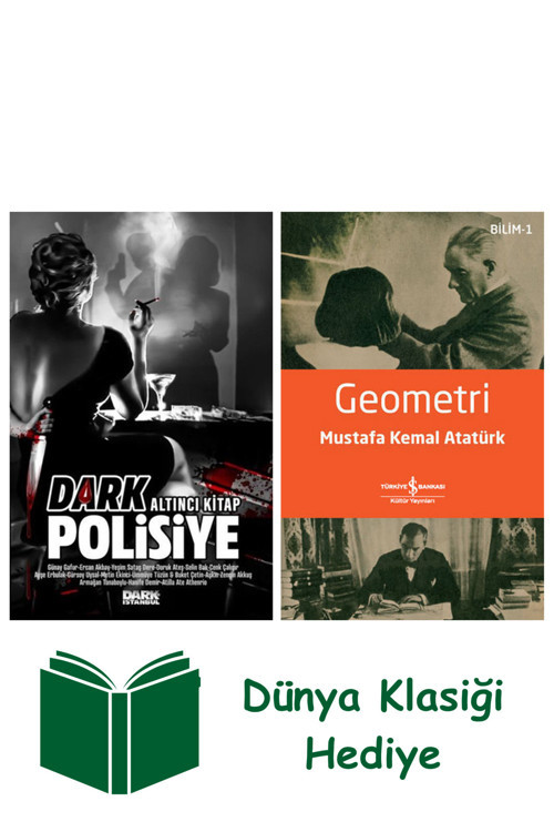 İş Bankası Kültür Yayınları Dark Polisiye 6. Kitap + Geometri + Dünya Klasiği Hediye