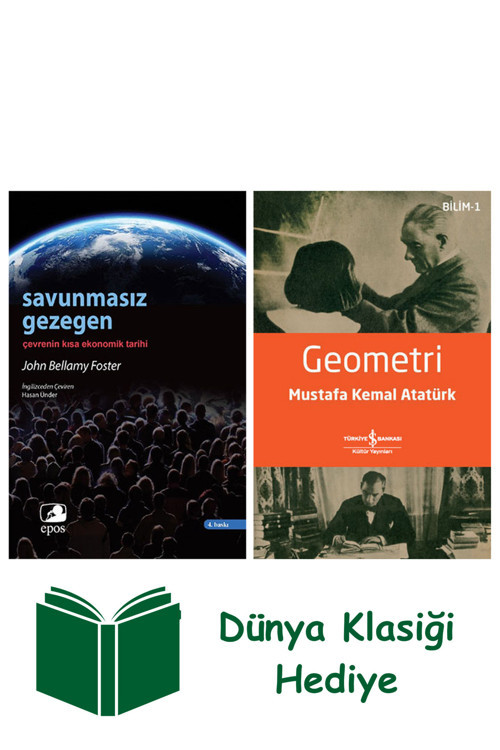 İş Bankası Kültür Yayınları Savunmasız Gezegen + Geometri + Dünya Klasiği Hediye