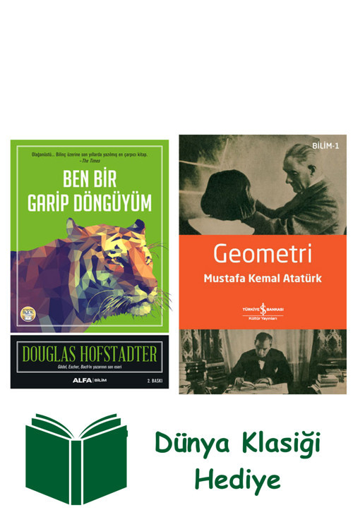 İş Bankası Kültür Yayınları Ben Bir Garip Döngüyüm + Geometri + Dünya Klasiği Hediye