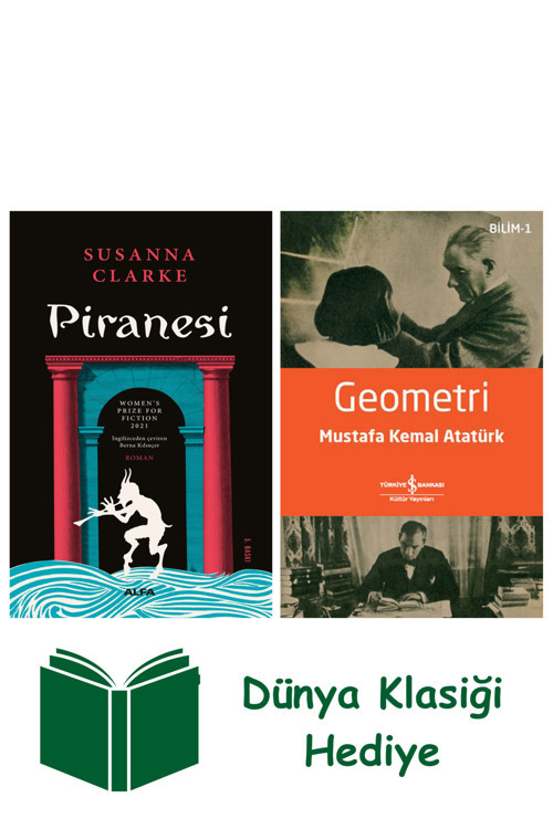 İş Bankası Kültür Yayınları Piranesi + Geometri + Dünya Klasiği Hediye
