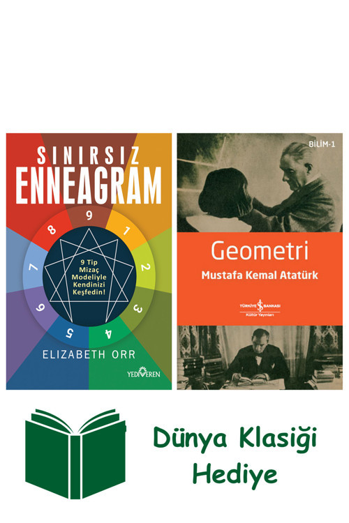 İş Bankası Kültür Yayınları Sınırsız Enneagram + Geometri + Dünya Klasiği Hediye