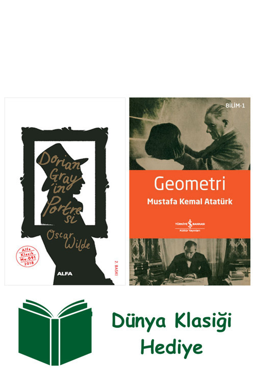 İş Bankası Kültür Yayınları Dorian Gray'İn Portresi + Geometri + Dünya Klasiği Hediye