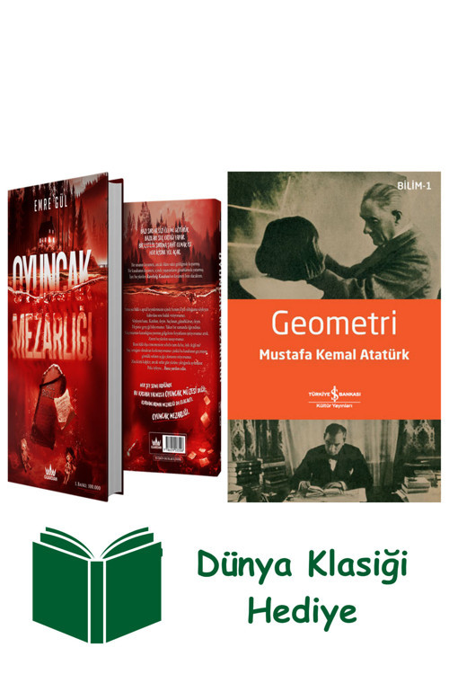 İş Bankası Kültür Yayınları Oyuncak Mezarlığı (Ciltli) + Geometri + Dünya Klasiği Hediye
