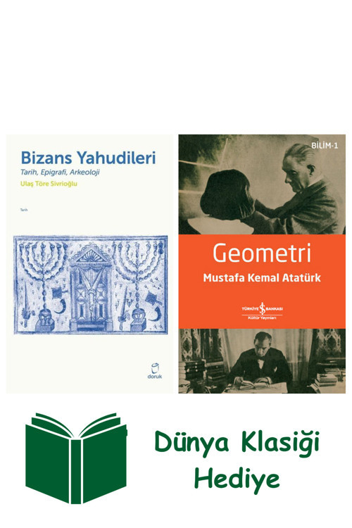 İş Bankası Kültür Yayınları Bizans Yahudileri - Tarih Epigrafi Arkeoloji + Geometri + Dünya Klasiği Hediye