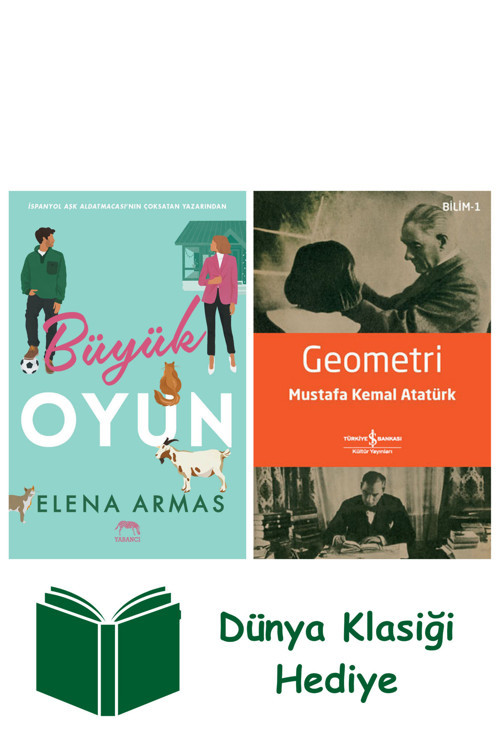 İş Bankası Kültür Yayınları Büyük Oyun + Geometri + Dünya Klasiği Hediye