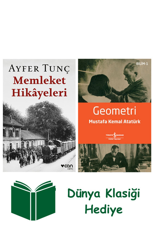 İş Bankası Kültür Yayınları Memleket Hikâyeleri + Geometri + Dünya Klasiği Hediye