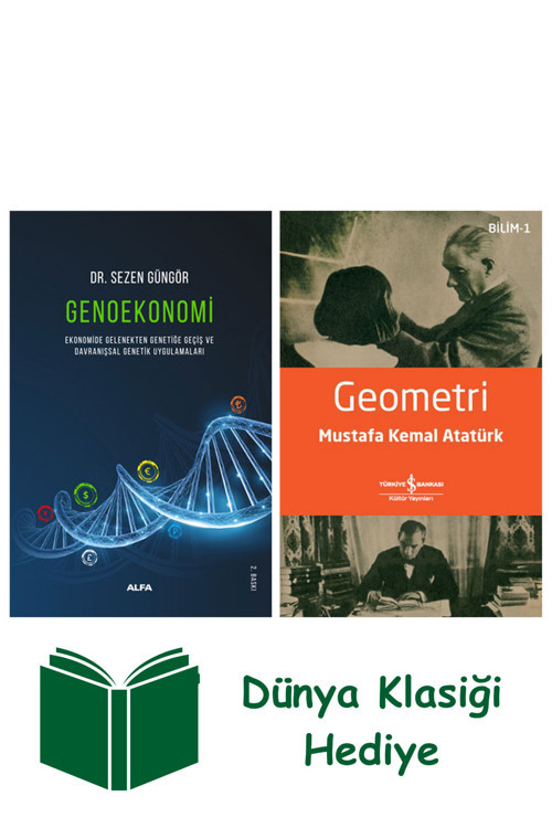 İş Bankası Kültür Yayınları Genoekonomi + Geometri + Dünya Klasiği Hediye