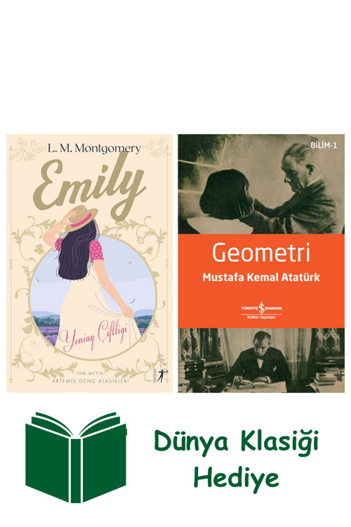 İş Bankası Kültür Yayınları Emily - Yeniay Çiftliği + Geometri + Dünya Klasiği Hediye