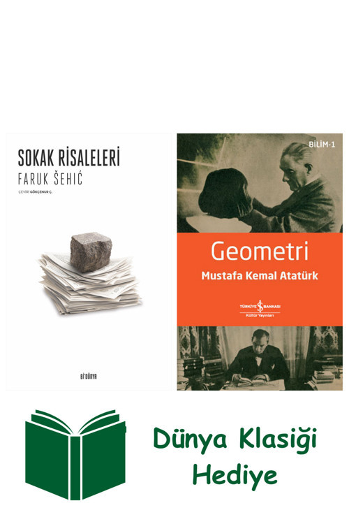 İş Bankası Kültür Yayınları Sokak Risaleleri + Geometri + Dünya Klasiği Hediye
