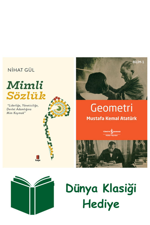 İş Bankası Kültür Yayınları Mimli Sözlük + Geometri + Dünya Klasiği Hediye