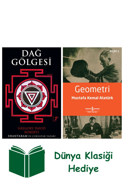 İş Bankası Kültür Yayınları Dağ Gölgesi + Geometri + Dünya Klasiği Hediye