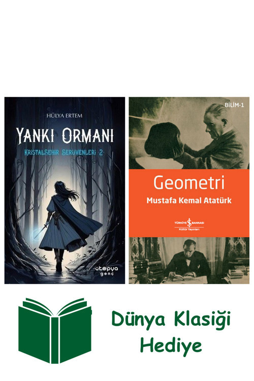 İş Bankası Kültür Yayınları Yankı Ormanı - Kristalşehir Serüvenleri 2 + Geometri + Dünya Klasiği Hediye