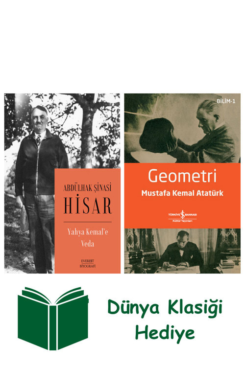 İş Bankası Kültür Yayınları Yahya Kemal’E Veda + Geometri + Dünya Klasiği Hediye