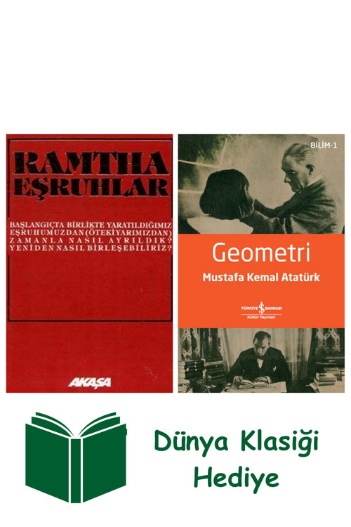 İş Bankası Kültür Yayınları Ramtha Eşruhlar + Geometri + Dünya Klasiği Hediye