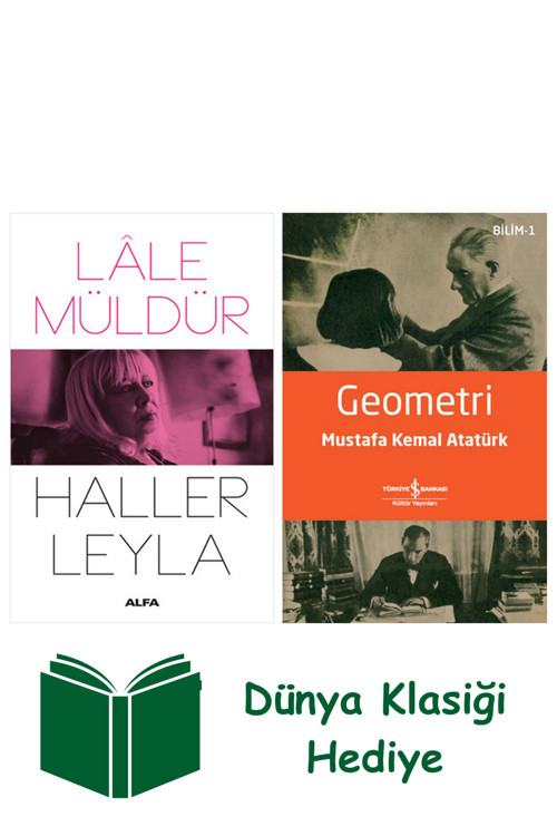İş Bankası Kültür Yayınları Haller Leyla + Geometri + Dünya Klasiği Hediye