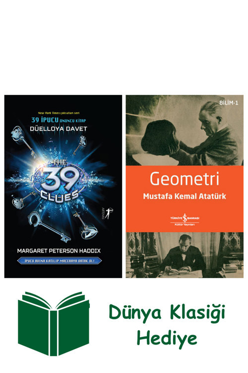 İş Bankası Kültür Yayınları Düelloya Davet + Geometri + Dünya Klasiği Hediye
