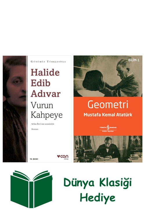 İş Bankası Kültür Yayınları Vurun Kahpeye (Günümüz Türkçesiyle) + Geometri + Dünya Klasiği Hediye