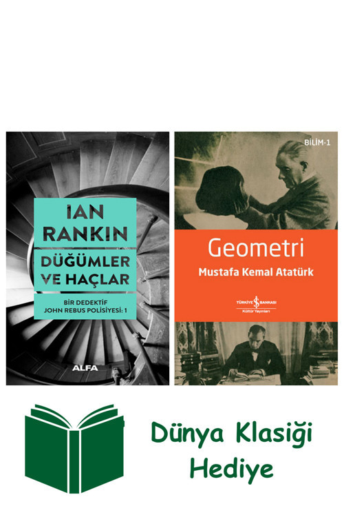 İş Bankası Kültür Yayınları Düğümler Ve Haçlar + Geometri + Dünya Klasiği Hediye