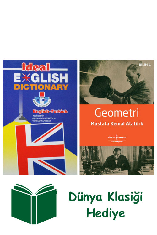 İş Bankası Kültür Yayınları İdeal English Dictionary + Geometri + Dünya Klasiği Hediye