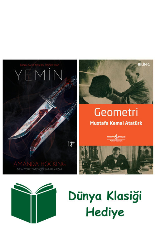 İş Bankası Kültür Yayınları Yemin + Geometri + Dünya Klasiği Hediye