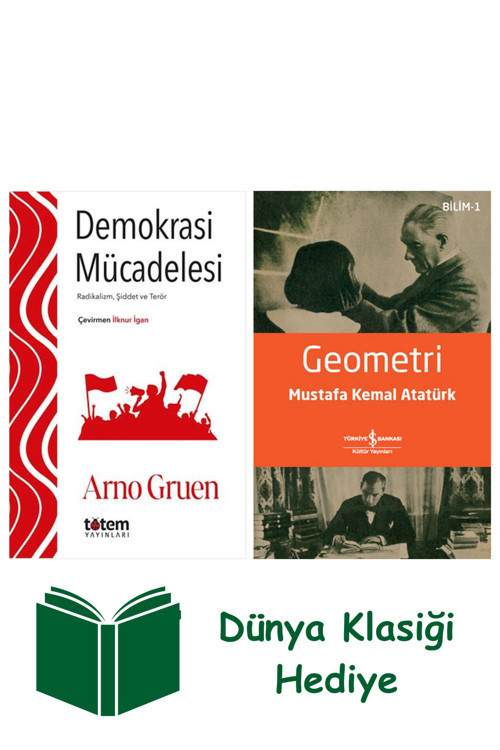 İş Bankası Kültür Yayınları Demokrasi Mücadelesi + Geometri + Dünya Klasiği Hediye
