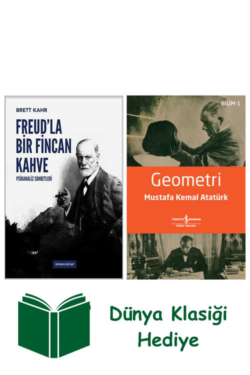 İş Bankası Kültür Yayınları Freud’La Bir Fincan Kahve + Geometri + Dünya Klasiği Hediye