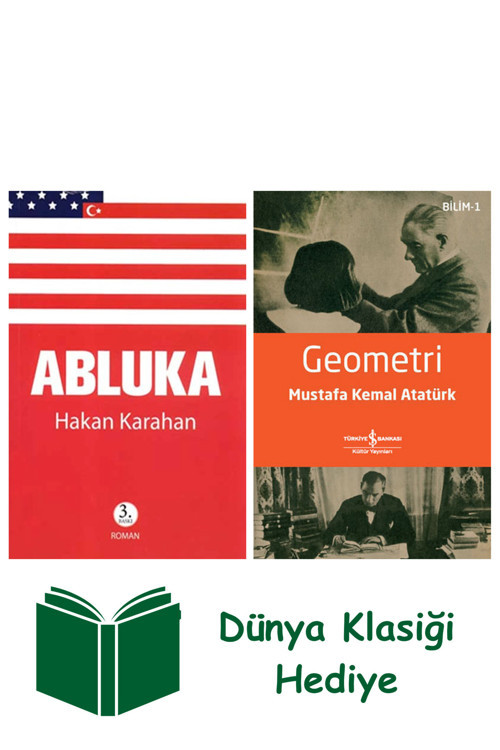 İş Bankası Kültür Yayınları Abluka + Geometri + Dünya Klasiği Hediye