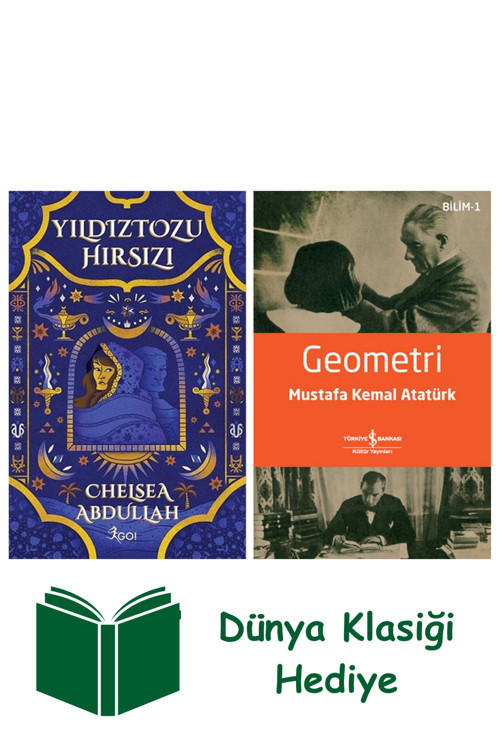 İş Bankası Kültür Yayınları Yıldıztozu Hırsızı + Geometri + Dünya Klasiği Hediye