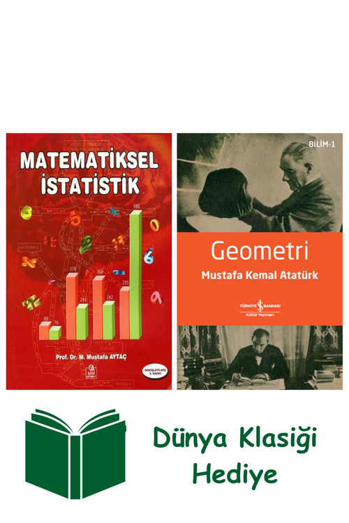 İş Bankası Kültür Yayınları Matematiksel İstatistik + Geometri + Dünya Klasiği Hediye