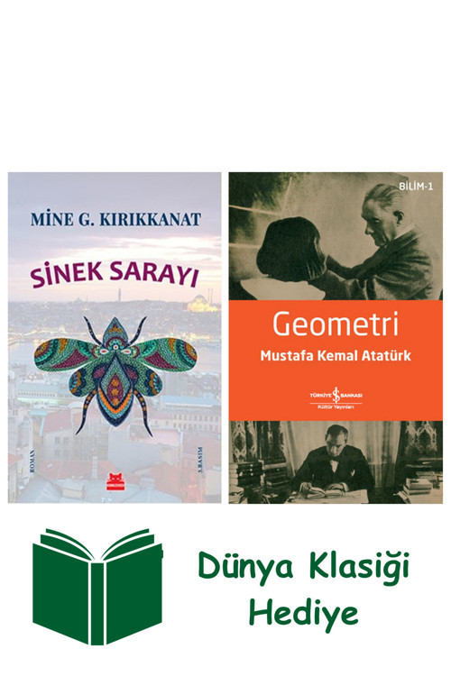 İş Bankası Kültür Yayınları Sinek Sarayı + Geometri + Dünya Klasiği Hediye