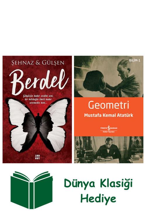 İş Bankası Kültür Yayınları Berdel + Geometri + Dünya Klasiği Hediye