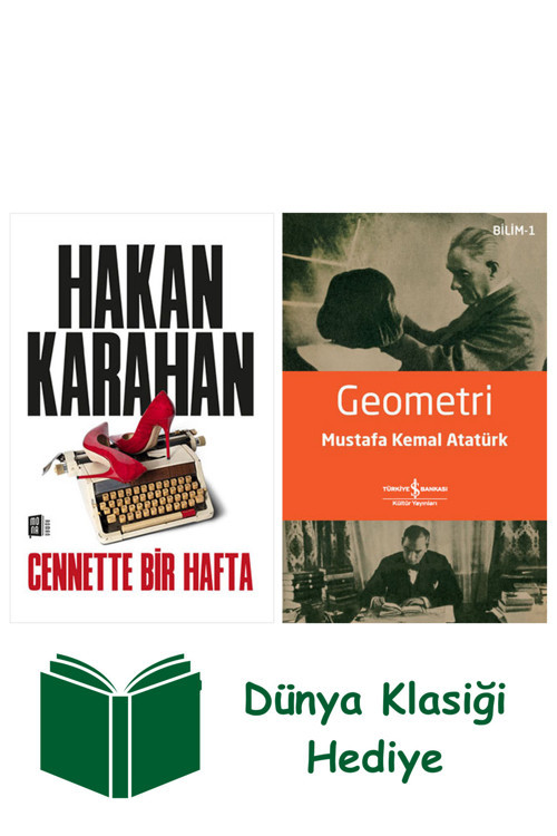 İş Bankası Kültür Yayınları Cennette Bir Hafta + Geometri + Dünya Klasiği Hediye