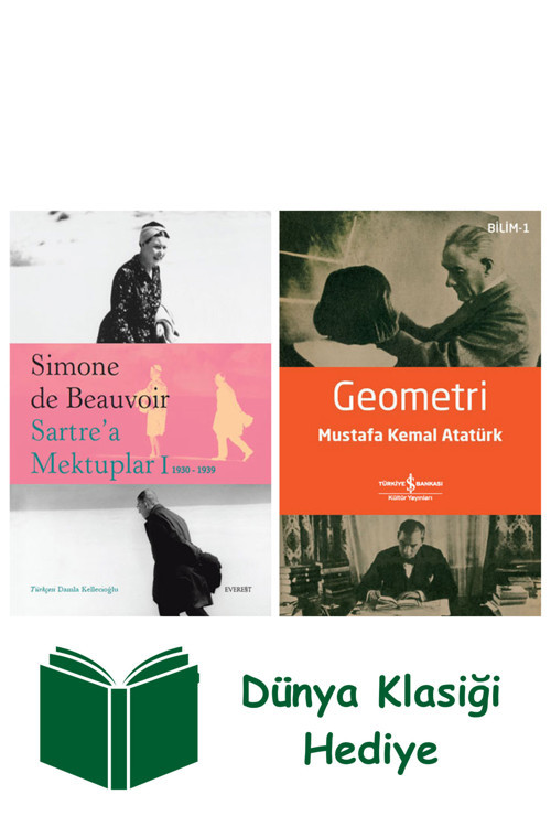 İş Bankası Kültür Yayınları Sartre’A Mektuplar 1: 1930-1939 + Geometri + Dünya Klasiği Hediye