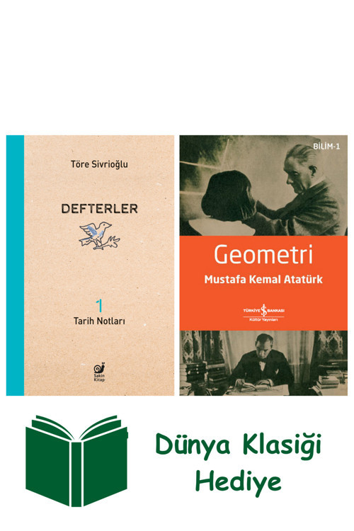 İş Bankası Kültür Yayınları Defterler 1 + Geometri + Dünya Klasiği Hediye