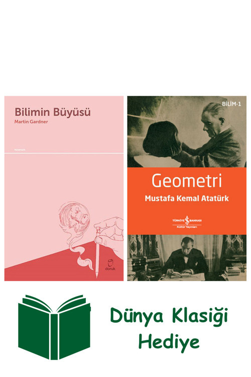 İş Bankası Kültür Yayınları Bilimin Büyüsü + Geometri + Dünya Klasiği Hediye