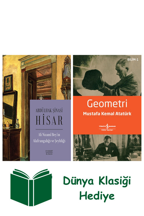 İş Bankası Kültür Yayınları Ali Nizami Bey’İn Alafrangalığı Ve Şeyhliği + Geometri + Dünya Klasiği Hediye