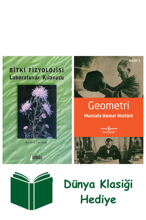 İş Bankası Kültür Yayınları Bitki Fizyolojisi Laboratuar Kılavuzu + Geometri + Dünya Klasiği Hediye