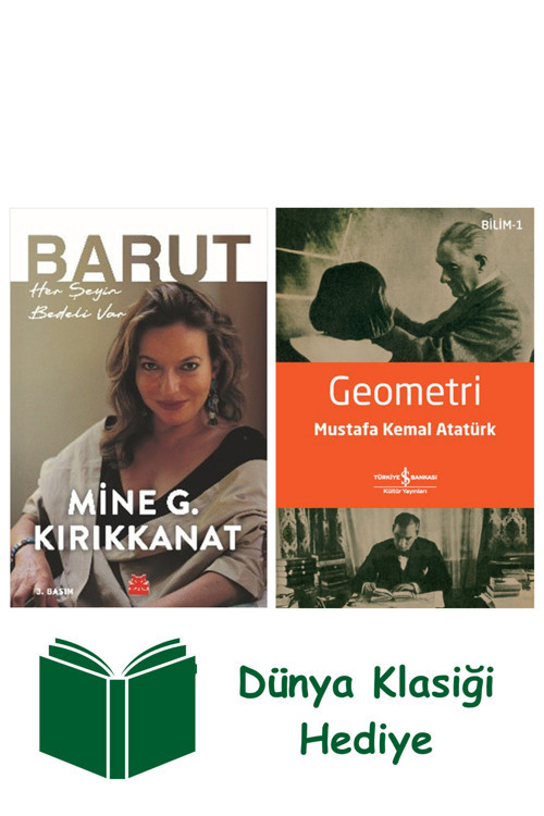 İş Bankası Kültür Yayınları Barut + Geometri + Dünya Klasiği Hediye