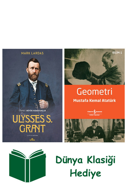İş Bankası Kültür Yayınları Ulysses S. Grant + Geometri + Dünya Klasiği Hediye