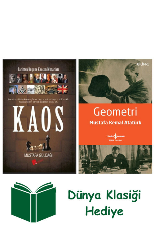 İş Bankası Kültür Yayınları Kaos + Geometri + Dünya Klasiği Hediye
