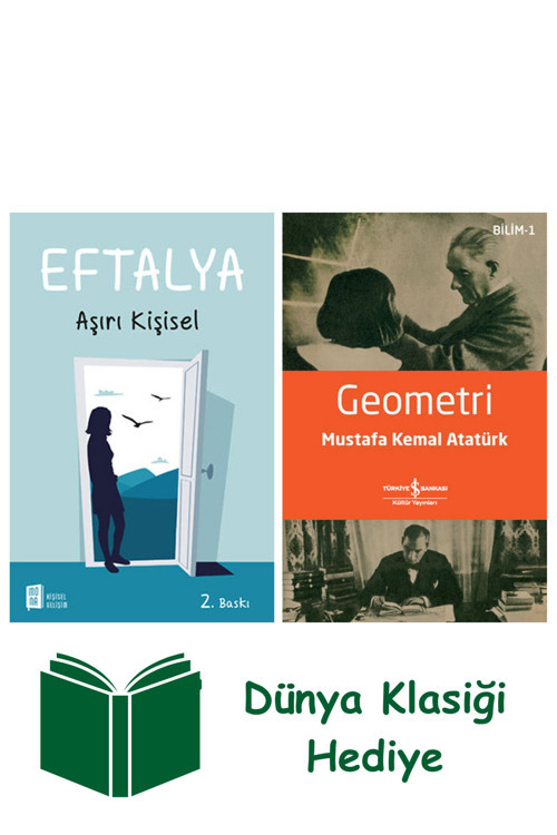 İş Bankası Kültür Yayınları Aşırı Kişisel + Geometri + Dünya Klasiği Hediye