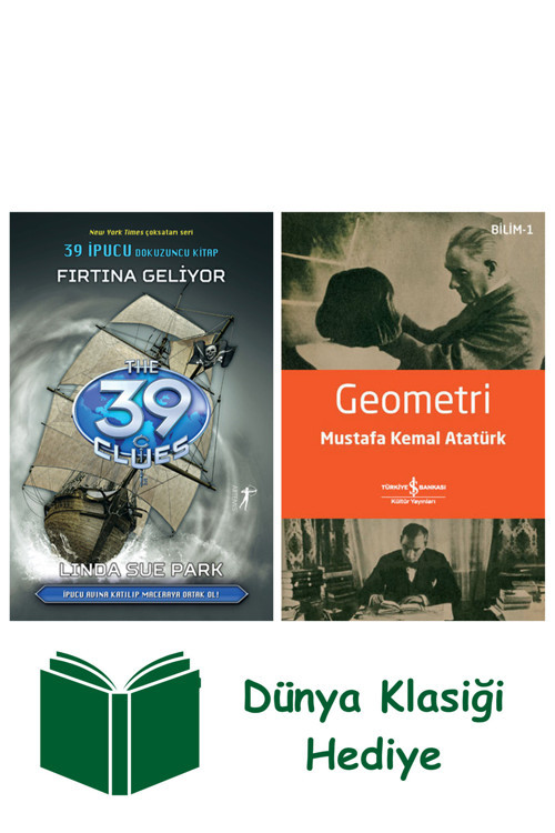 İş Bankası Kültür Yayınları Fırtına Geliyor + Geometri + Dünya Klasiği Hediye