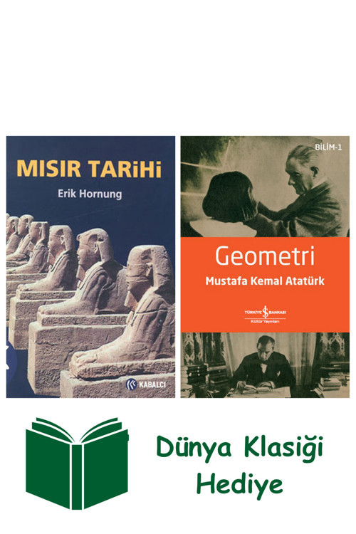 İş Bankası Kültür Yayınları Mısır Tarihi + Geometri + Dünya Klasiği Hediye