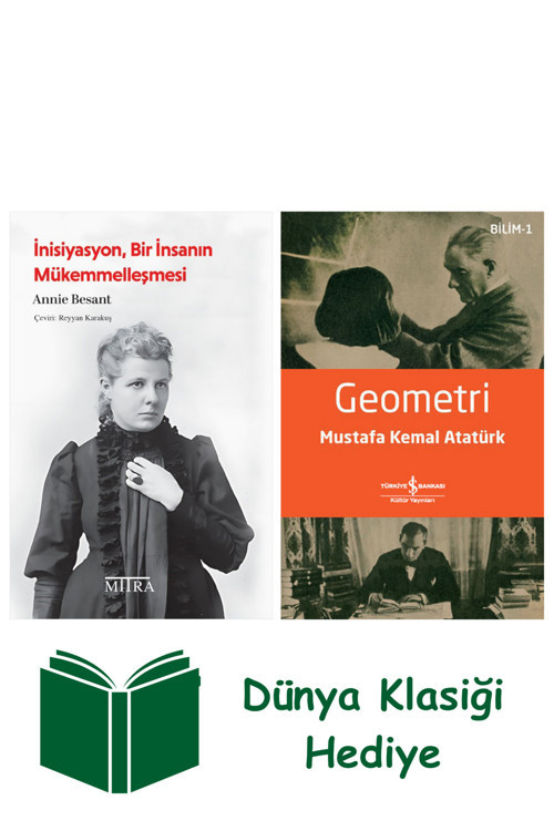 İş Bankası Kültür Yayınları İnisiyasyon, Bir İnsanın Mükemmelleşmesi + Geometri + Dünya Klasiği Hediye