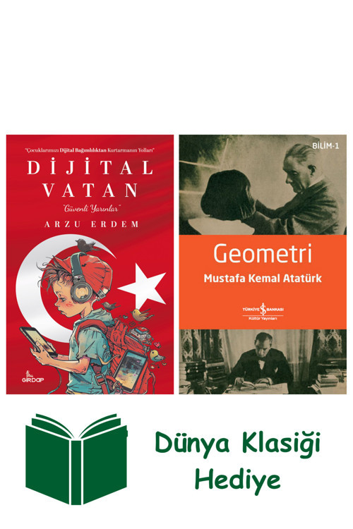 İş Bankası Kültür Yayınları Dijital Vatan + Geometri + Dünya Klasiği Hediye