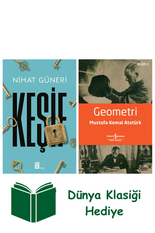 İş Bankası Kültür Yayınları Keşif + Geometri + Dünya Klasiği Hediye