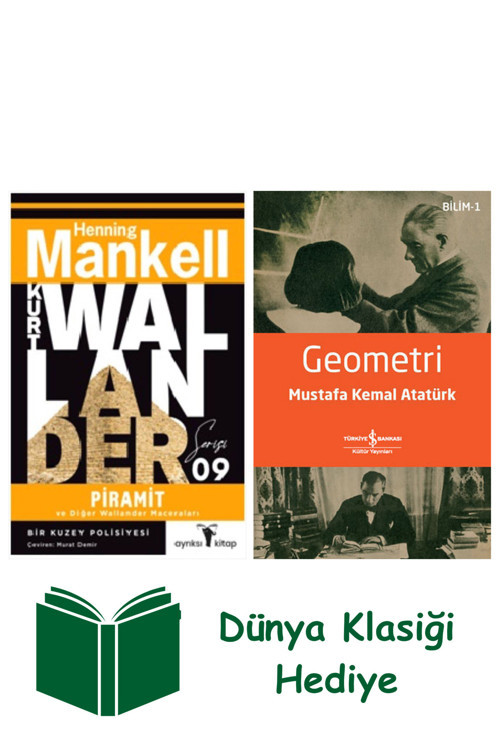İş Bankası Kültür Yayınları Piramit Ve Diğer Wallander Maceraları + Geometri + Dünya Klasiği Hediye